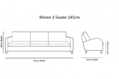 Mirren Leather Seating Range